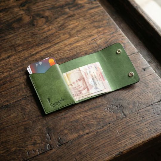Compact Leather Wallet