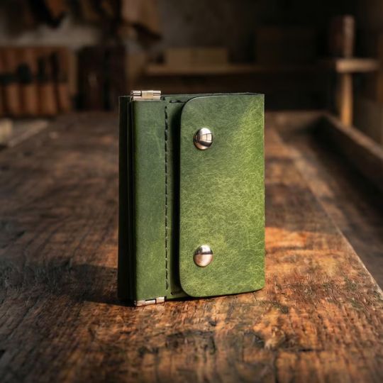 Compact Leather Wallet