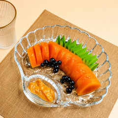 Glass Shell Dumpling Tray