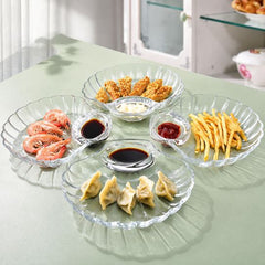 Glass Shell Dumpling Tray