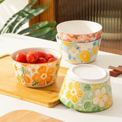 Floral Ceramic Bowl