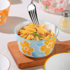 Floral Ceramic Bowl