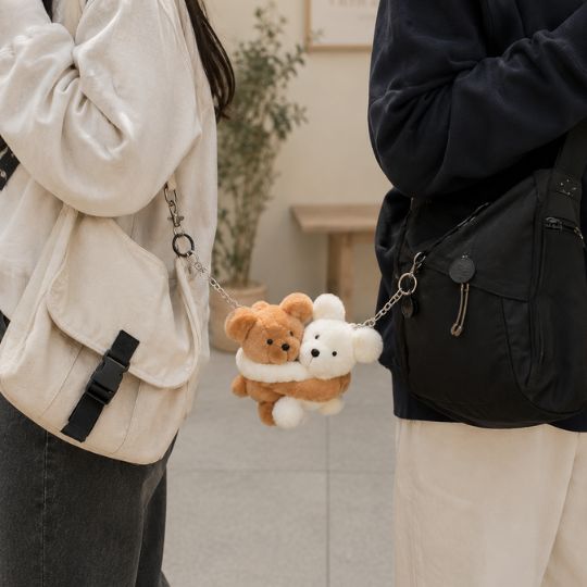Cuddle Bear Keychain (2 Pieces)