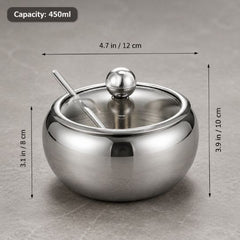 Crystal Lid Bowl