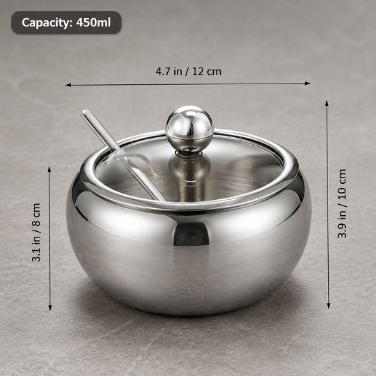 Crystal Lid Bowl