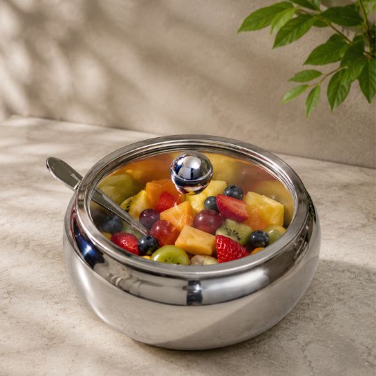 Crystal Lid Bowl