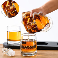 Middle Finger Glass Bottle