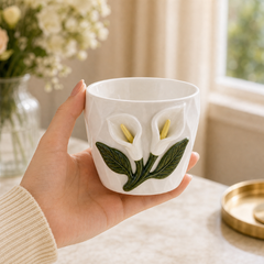 Ceramic Calla Lily Cup