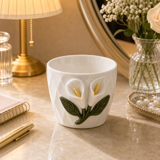 Ceramic Calla Lily Cup