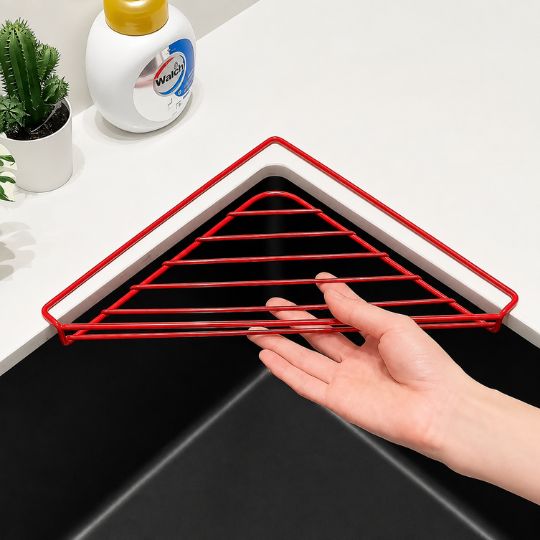 Triangle Sink Drain Rack