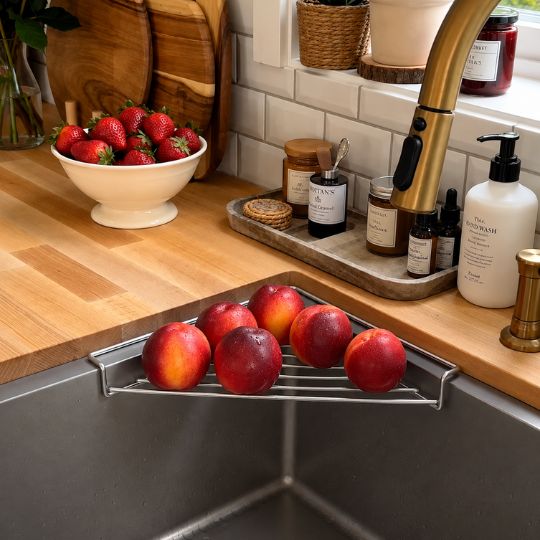 Triangle Sink Drain Rack