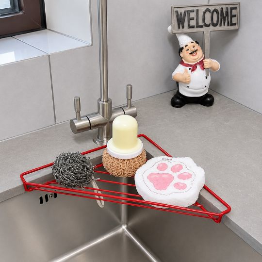 Triangle Sink Drain Rack
