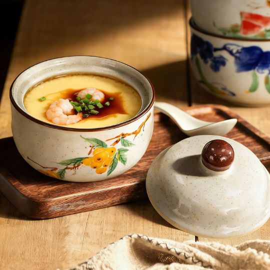 Ceramic Steaming Pot With Lid