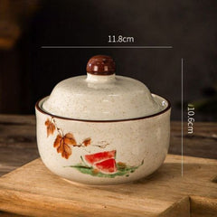 Ceramic Steaming Pot With Lid