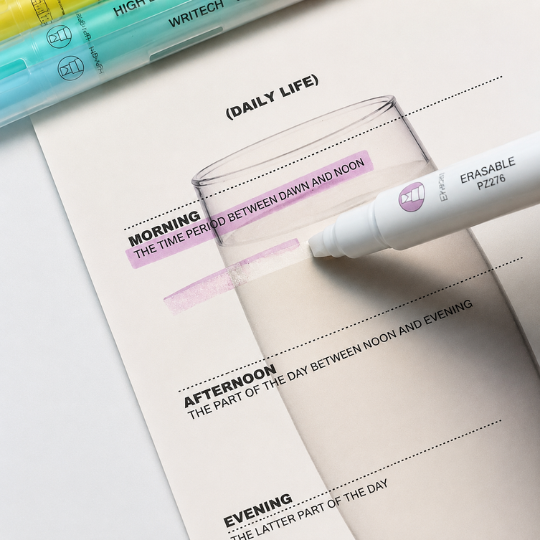 Erasable Highlighter Pen