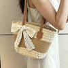 Woven Large Capacity Shoulder Bag