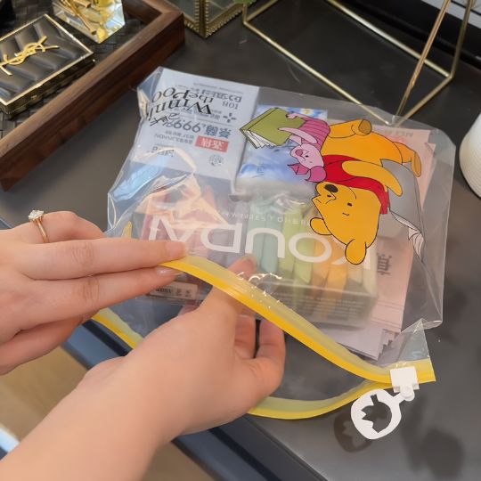 Pooh Ziplock Bags