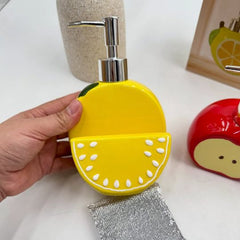 Fruit-Shaped Soap Dispenser