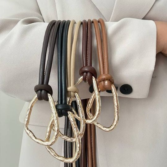 Metal Loop Rope Belt