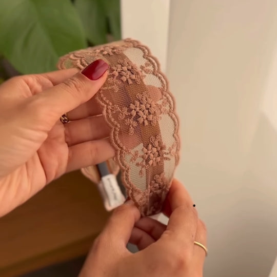 Soft Mesh Lace Hairband