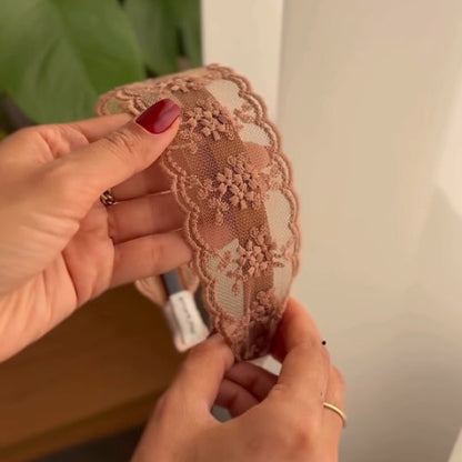 Soft Mesh Lace Hairband