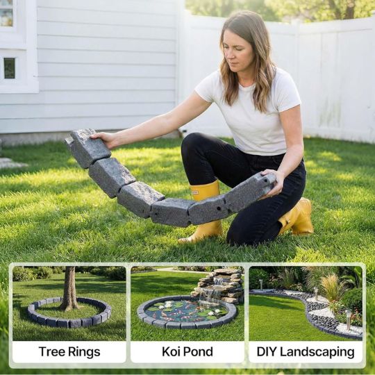 FlexiStone Garden Edge Blocks