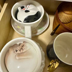 Cat Inside Mug