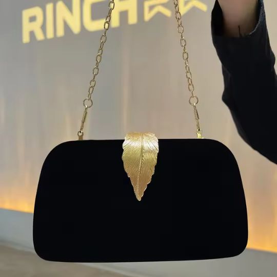 Leaf Clutch Bag