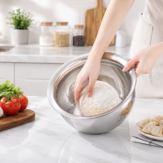 Stainless Steel Handi with Lid