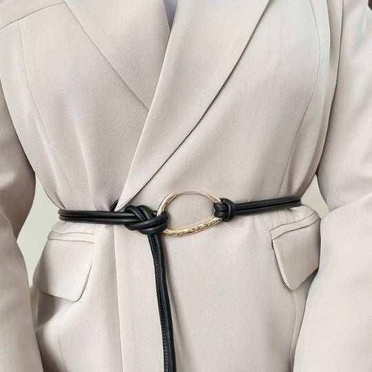 Metal Loop Rope Belt
