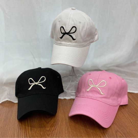 Bowknot Charm Cap