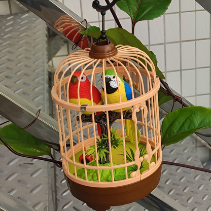 Hanging Chirping Birds