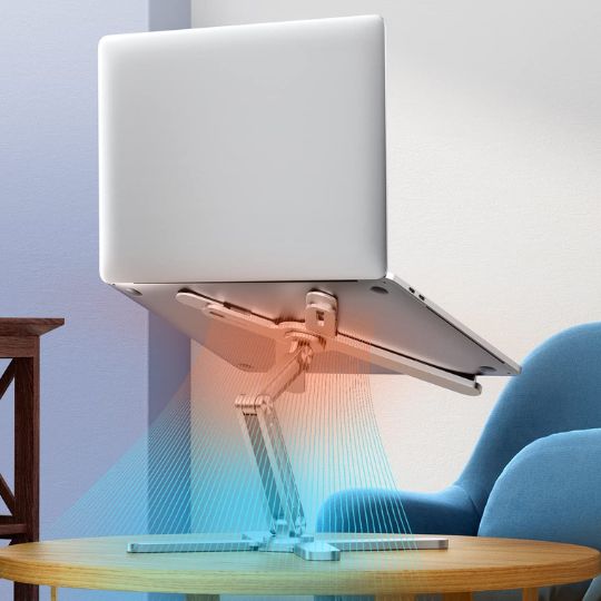 Rotating Laptop Stand – Foldable & Portable