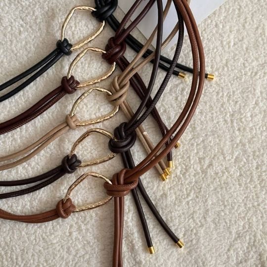 Metal Loop Rope Belt