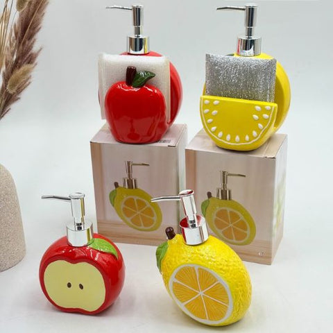 Fruit-Shaped Soap Dispenser