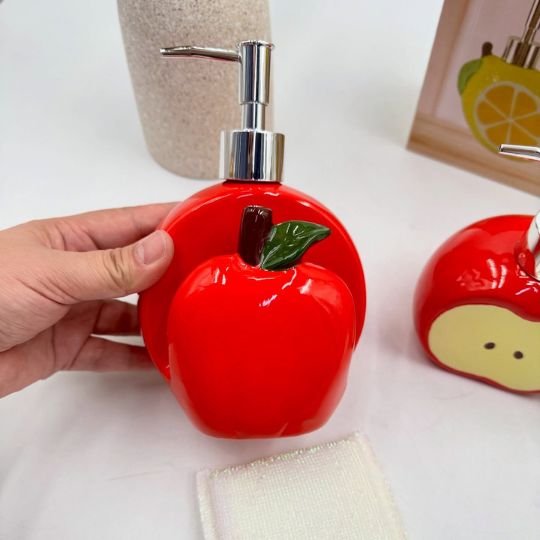 Fruit-Shaped Soap Dispenser