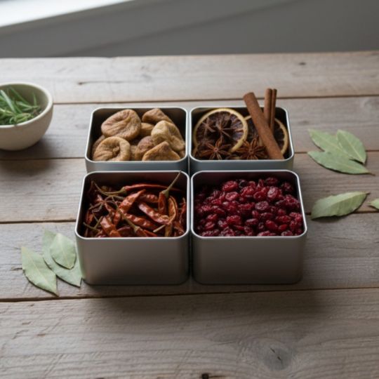 Square Storage Container With Lid