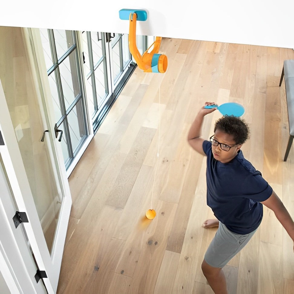 Hanging Table Tennis With Balls