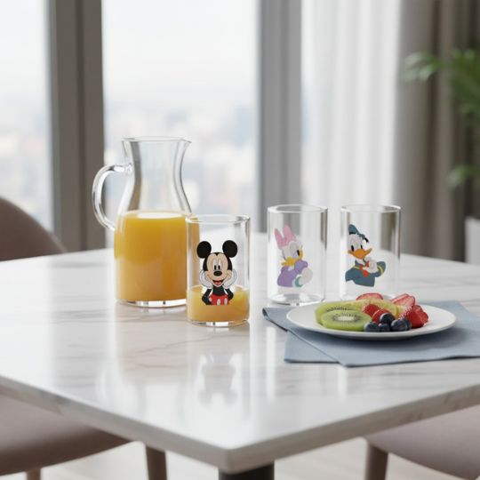 Disney Double-Wall Glasses – Vibrant &amp; Playful Design