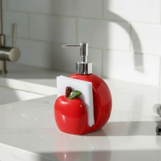 Fruit-Shaped Soap Dispenser
