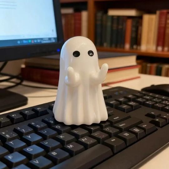 Ghost Middle Figurine