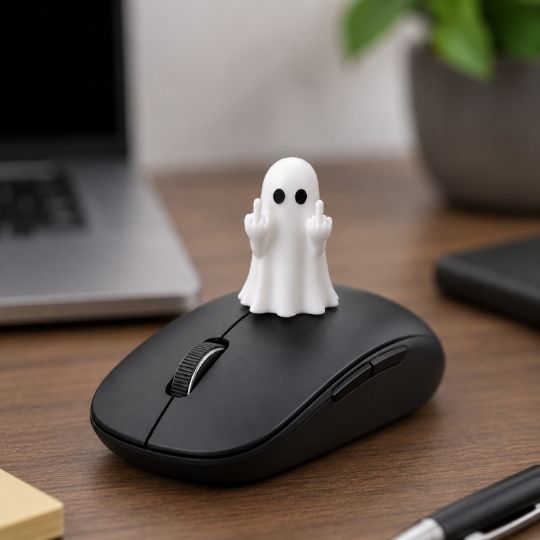 Ghost Middle Figurine