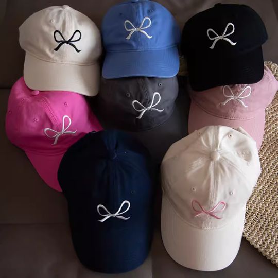 Bowknot Charm Cap