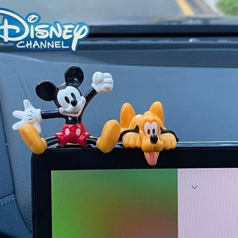 Mickey Donald Duc Car Ornaments (set of 2)