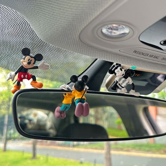 Mickey & Minnie Car Ornaments – Adorable Disney Companions
