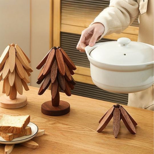 Wooden Tree Coasters