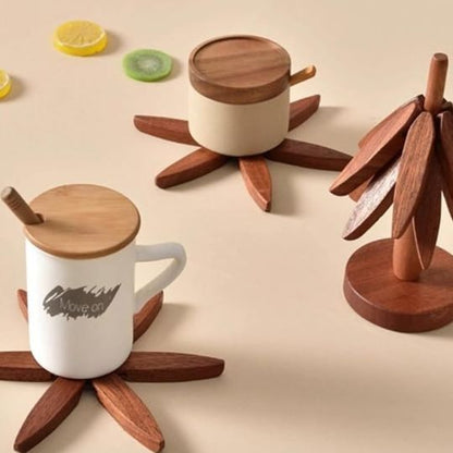 Wooden Tree Coasters