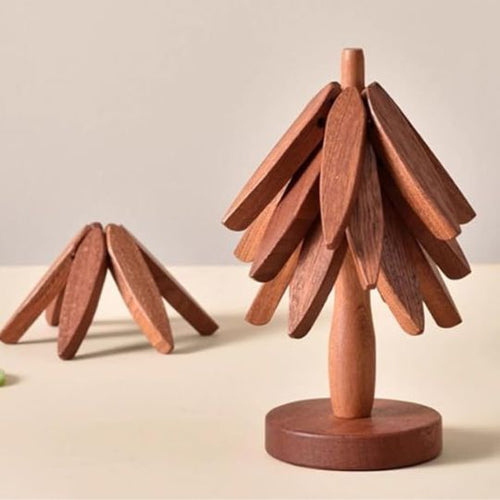 Wooden Tree Coasters