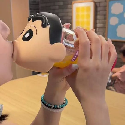 Shinchan Face Lid Cup
