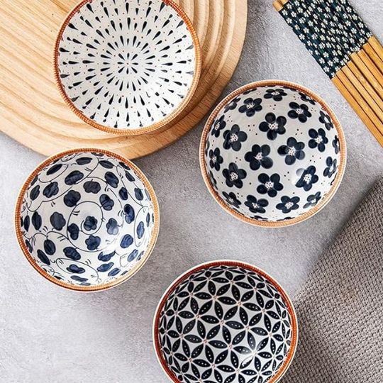 Ceramic Bowl Set – Microwave Safe